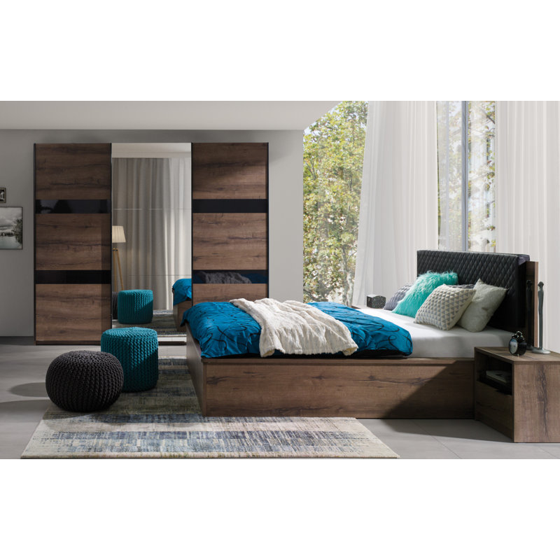 Ebern Designs 3-tlg. Schlafzimmermöbel-Set Olcay | Wayfair.de